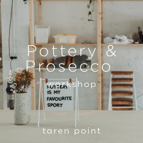 Pottery & Prosecco
