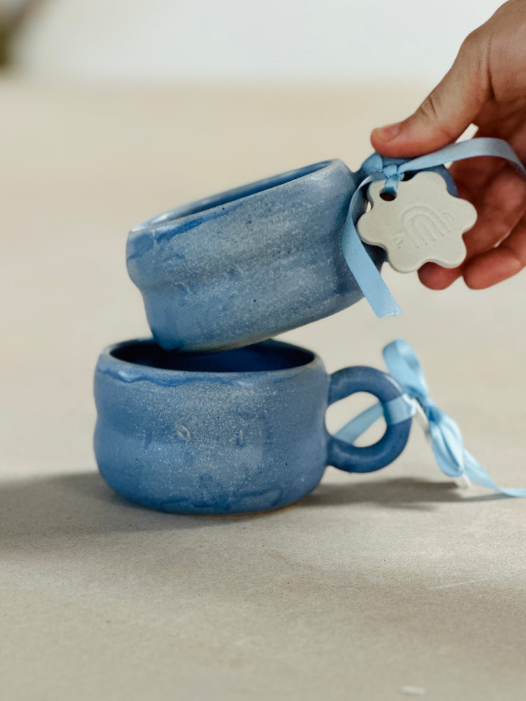 Bobble Mug - Pastel Blue