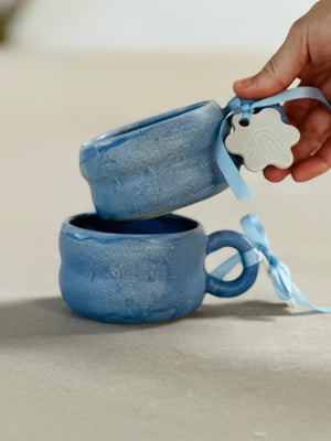 Bobble Mug - Pastel Blue